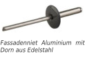 Fassadenniet Aluminium mit Dorn aus Edelstahl